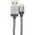 APM Câble Micro USB 2A 1 M Nylon - Gris Sideral