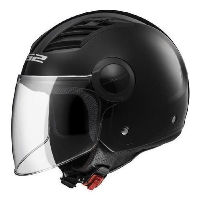 LS2 Casque Jet Twister - Noir Mat