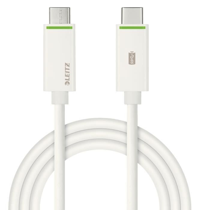 LEITZ - Câble USB-C / USB-C 3.1 1m