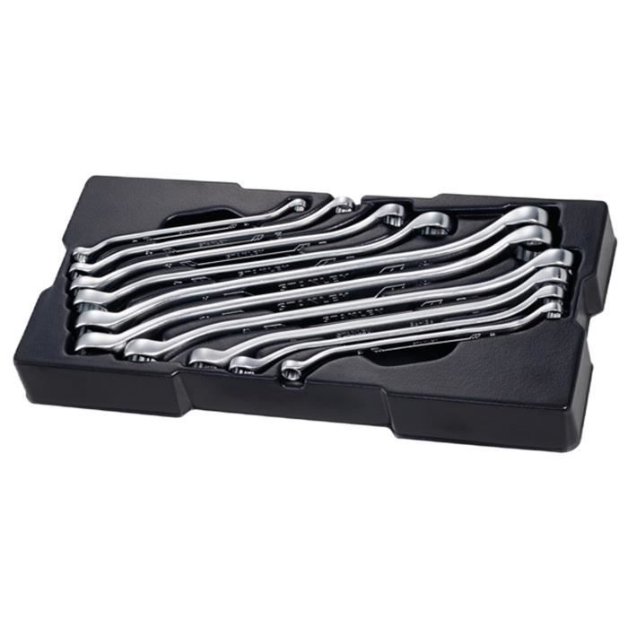 STANLEY Jeu de 10 clés polygonales - 6 à 24mm