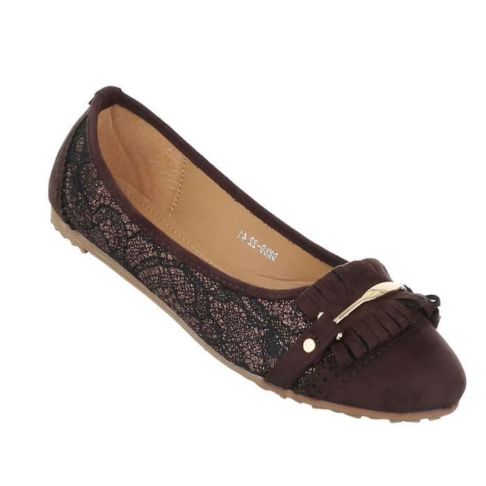 Escarpin Femme Foncé 44 Noir Lofers Marron Ballerine Espadrilles Chaussures afngxpw4fq