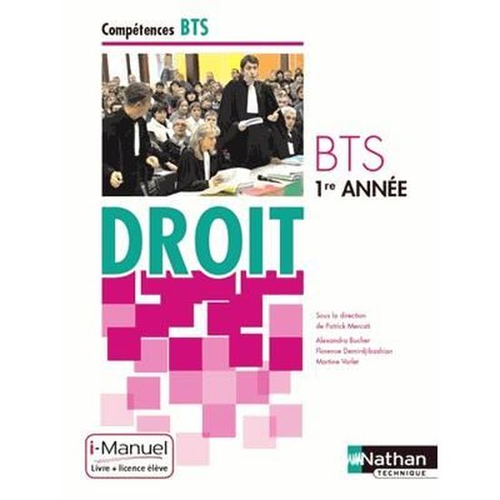 Droit Bts 1e Année - 