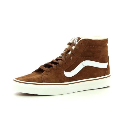 Baskets basses Vans SK8 HI Beige - Achat / Vente basket Baskets basses Vans SK8 HI Beige - Achat / Vente basket
