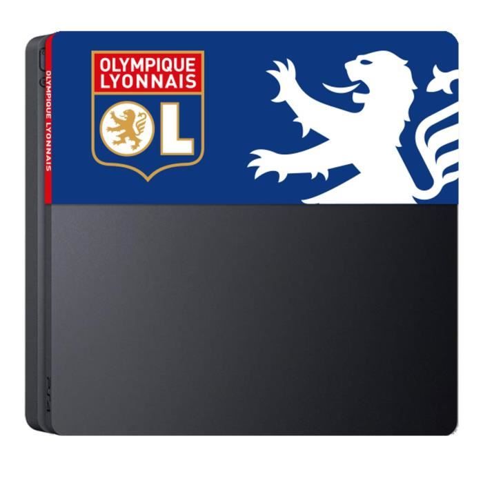 Façade de personnalisation Olympique Lyonnais pour PS4 Slim