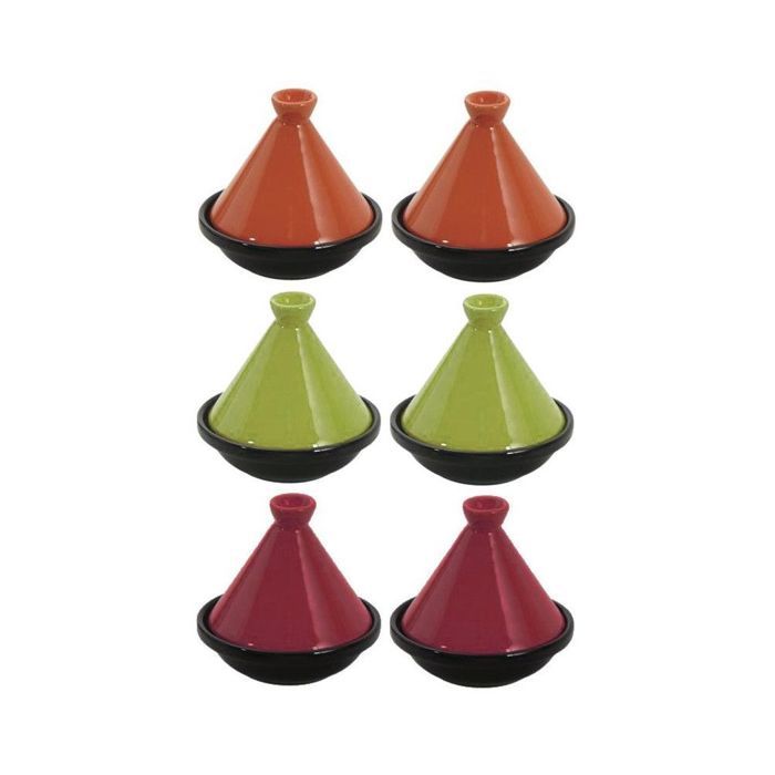 Terre cuite oriental bougeoir et mini tajine déco - Décoration
