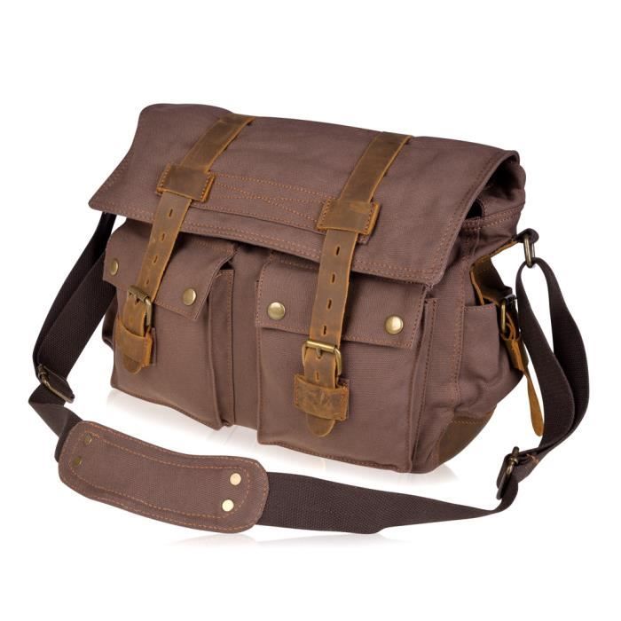 à et Toile Multifonctionnelle Mallette Sac en Vbiger Bandoulière SKB4qv1xy7
