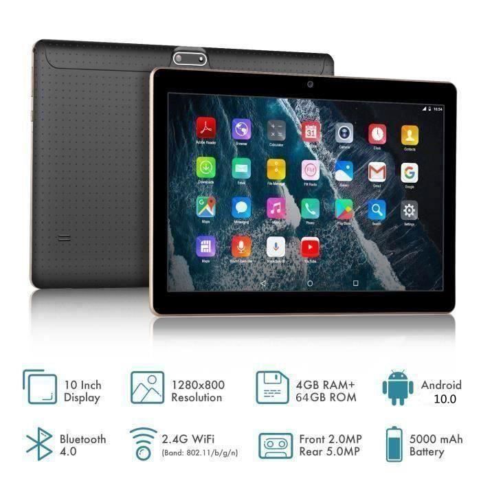  Tablette tactile T106 - 10.1" Pouces HD1