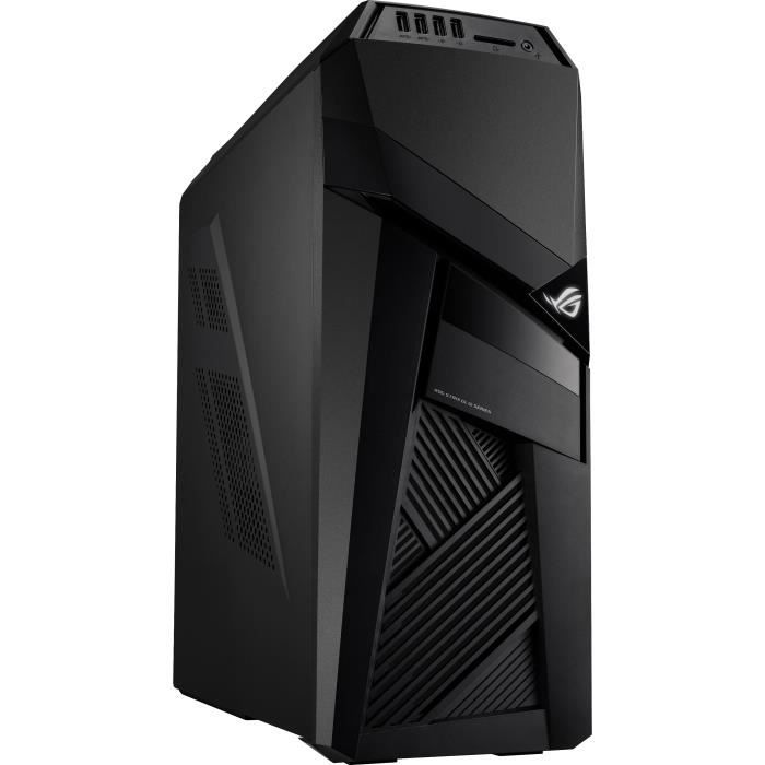 Unité Centrale Gamer - ASUS GL12CP-FR077T - Core i7-8700 - 8Go de RAM - Disque Dur 128Go SSD + 1To HDD - GTX1050 2Go - Windows 10