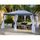 THAI Tonnelle de jardin 3x4 m avec rideaux inclus