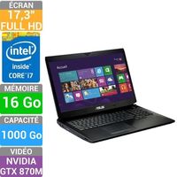 ORDINATEUR PORTABLE Asus Portable Gamer G750JS-T4077H ORDINATEUR PORTABLE Asus Portable Gamer G750JS-T4077H