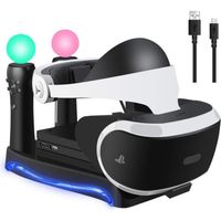 MANETTE JEUX VIDÉO 4 en 1 PSVR Présentoir de charge avec support pour MANETTE JEUX VIDÉO 4 en 1 PSVR Présentoir de charge avec support pour
