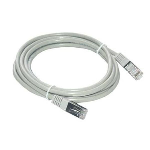 MCL Cordon de brassage - RJ45 CAT 5e F/UTP - 15 m - Gris
