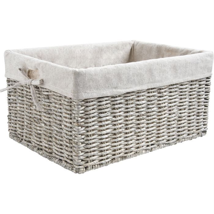 28   Achat / Vente PANIER A LINGE Corbeille de rangement jute 28