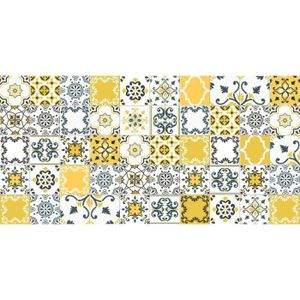 TAPIS Flooralia - Tapis en vinyle Patchwork - P-006, 230