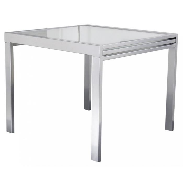 nicol table extensible argent gris achat vente table nicol table extensible argent gris achat vente table