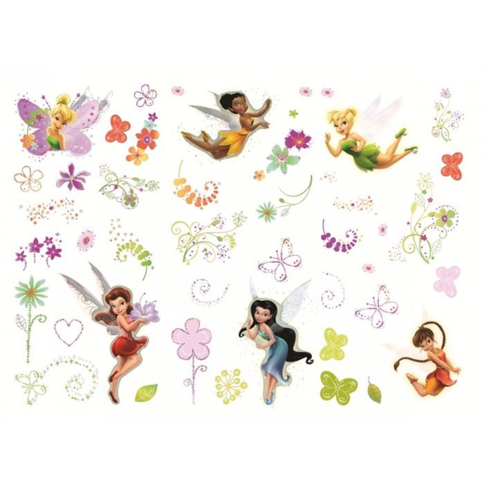 Sticker Personnalisable Fée Clochette – Logo & Numéro 1549 – Décoration Créative