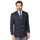Blazer classique croisé ajusté pour homme