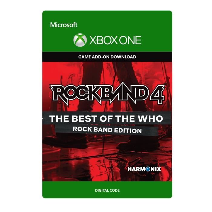 DLC ROCK BAND™ 4: The best of the who - Rock band Edition pour Xbox One