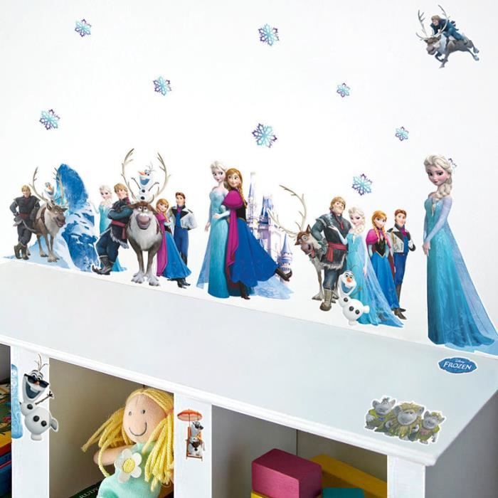 Sticker mural reine des neiges Achat / Vente stickers Sticker mural