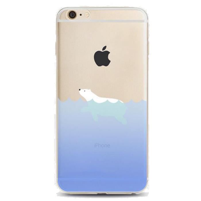 coque iphone 7 ours polaire