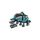 MAKITA Pack 6 machines DLX6068PT avec 3 batteries