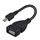 micro USB2.0 OTG câble adaptateur mâle à femelle p