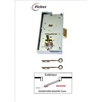 SERRURE - BARILLET FICHET Original - Boitier Sans Souci- - Gauche. 2 SERRURE - BARILLET FICHET Original - Boitier Sans Souci- - Gauche. 2