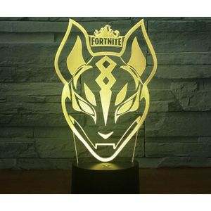 objets lumineux deco 3d night light acrylic lamp led jeux fortnites tig - decoration table anniversaire fortnite