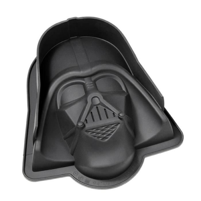 Moule à gâteau XL Star Wars , Dark Vador noir, 100% silicone.