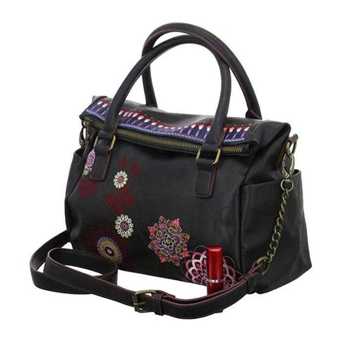 Achat Main Sac À Desigual Chandy Vente Loverty Noir nwO08XPkN