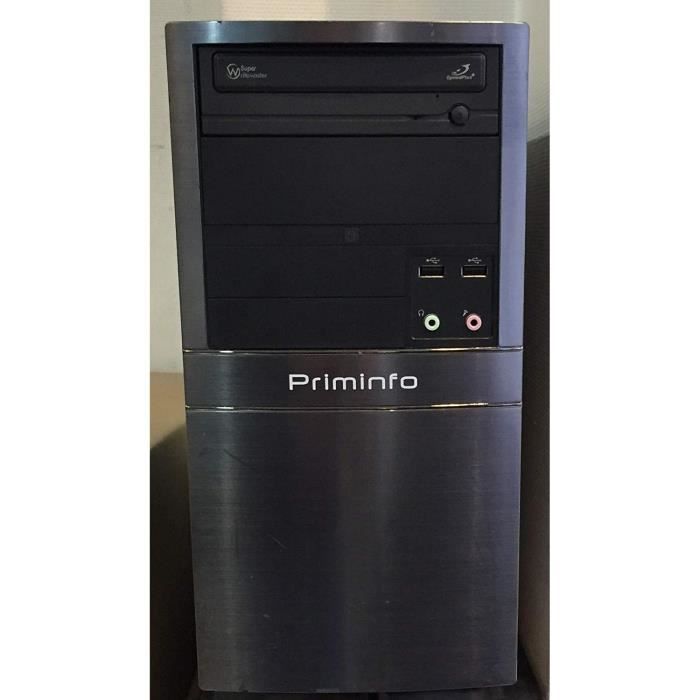 Ordinateur de Bureau - Tour PC PRIMINFO (Intel®1