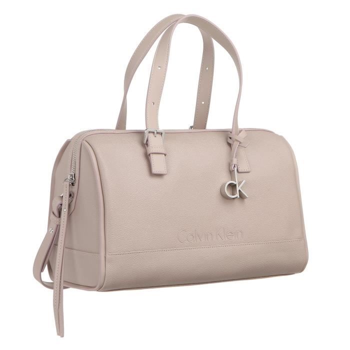 CALVIN KLEIN Sac bowling K60K601129 - MELISSA DUFFLE beige Femme