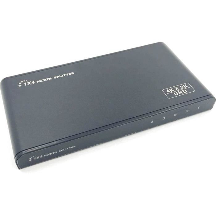 LINEAIRE Distributeur - HDMI - 4 sorties - 4K
