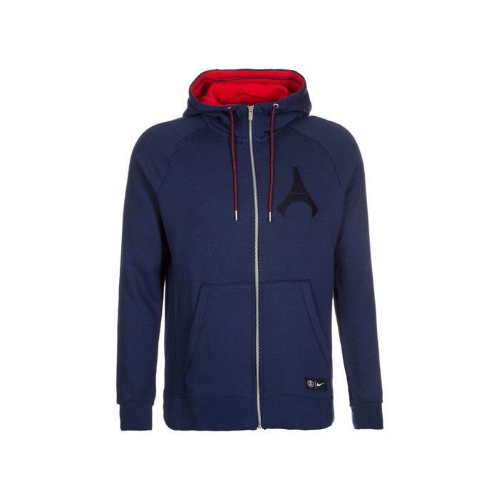 Sweat Nike PSG Hoodie Authentic Team - 810292-410 Sweat Nike PSG Hoodie Authentic Team - 810292-410