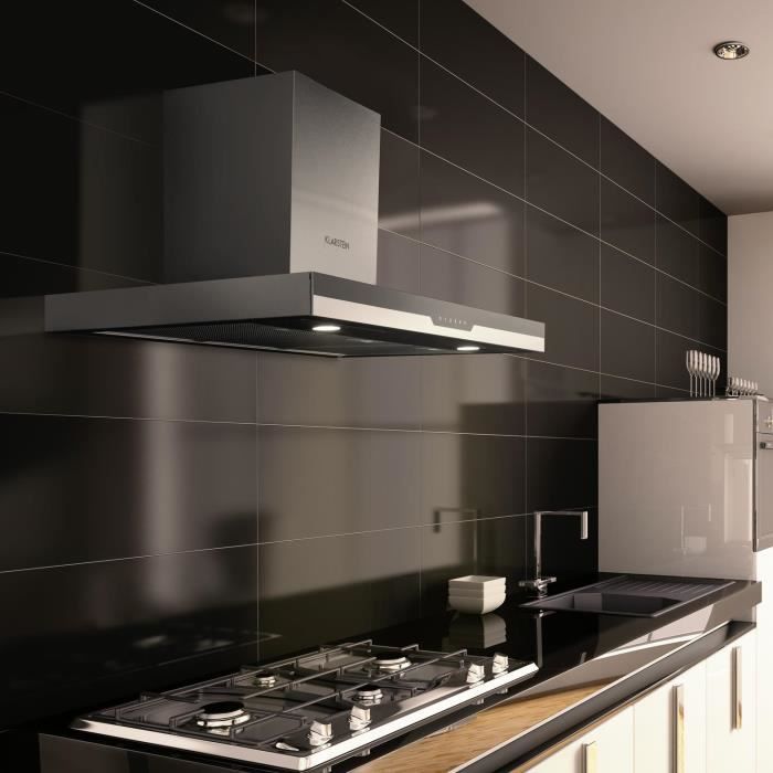 Klarstein Finessa Hotte murale aspirante 90cm2