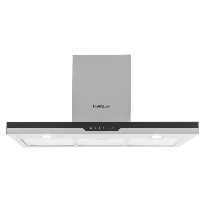 Klarstein Finessa Hotte murale aspirante 90cm3