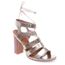 Jaune La À En Bois Sandales Achat Talons Modeuse Carrés QBWCordxe