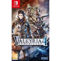 JEU NINTENDO SWITCH Valkyria Chronicles 4 Jeu Switch JEU NINTENDO SWITCH Valkyria Chronicles 4 Jeu Switch