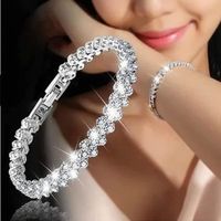 BRACELET - GOURMETTE Tooopfeel Bracelet Femme Crystal Charms Bracelet Z BRACELET - GOURMETTE Tooopfeel Bracelet Femme Crystal Charms Bracelet Z
