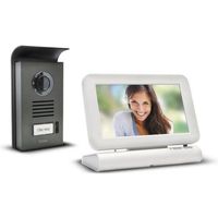 INTERPHONE - VISIOPHONE EXTEL Visiophone couleur sans fil avec écran tacti INTERPHONE - VISIOPHONE EXTEL Visiophone couleur sans fil avec écran tacti