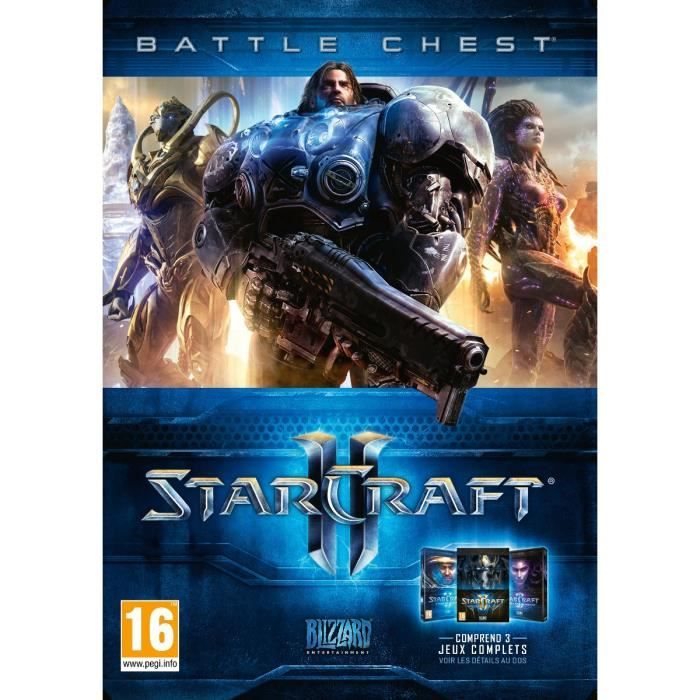 Battlechest Trilogie Starcraft II Jeu PC