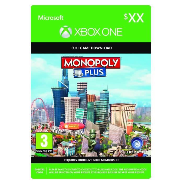Monopoly Plus jeu Xbox One à télécharger
