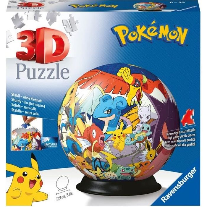 POKEMON Puzzle 3D 72 pcs