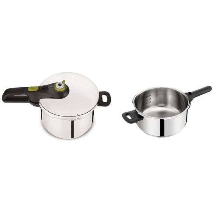 TEFAL Autocuiseur SECURE 5 Néo 4+6L tous feux dont induction