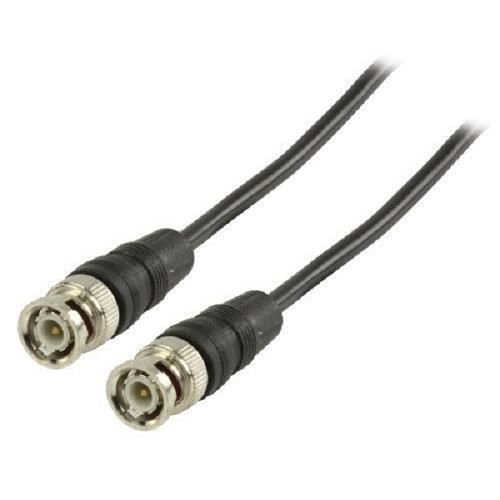 VALUELINE VLVP01000B10 Câble vidéo BNC - Mâle - 2.00 m - Noir