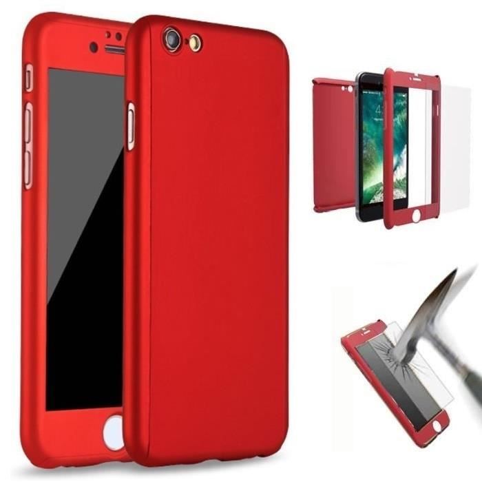 coque iphone 6 integrale rouge
