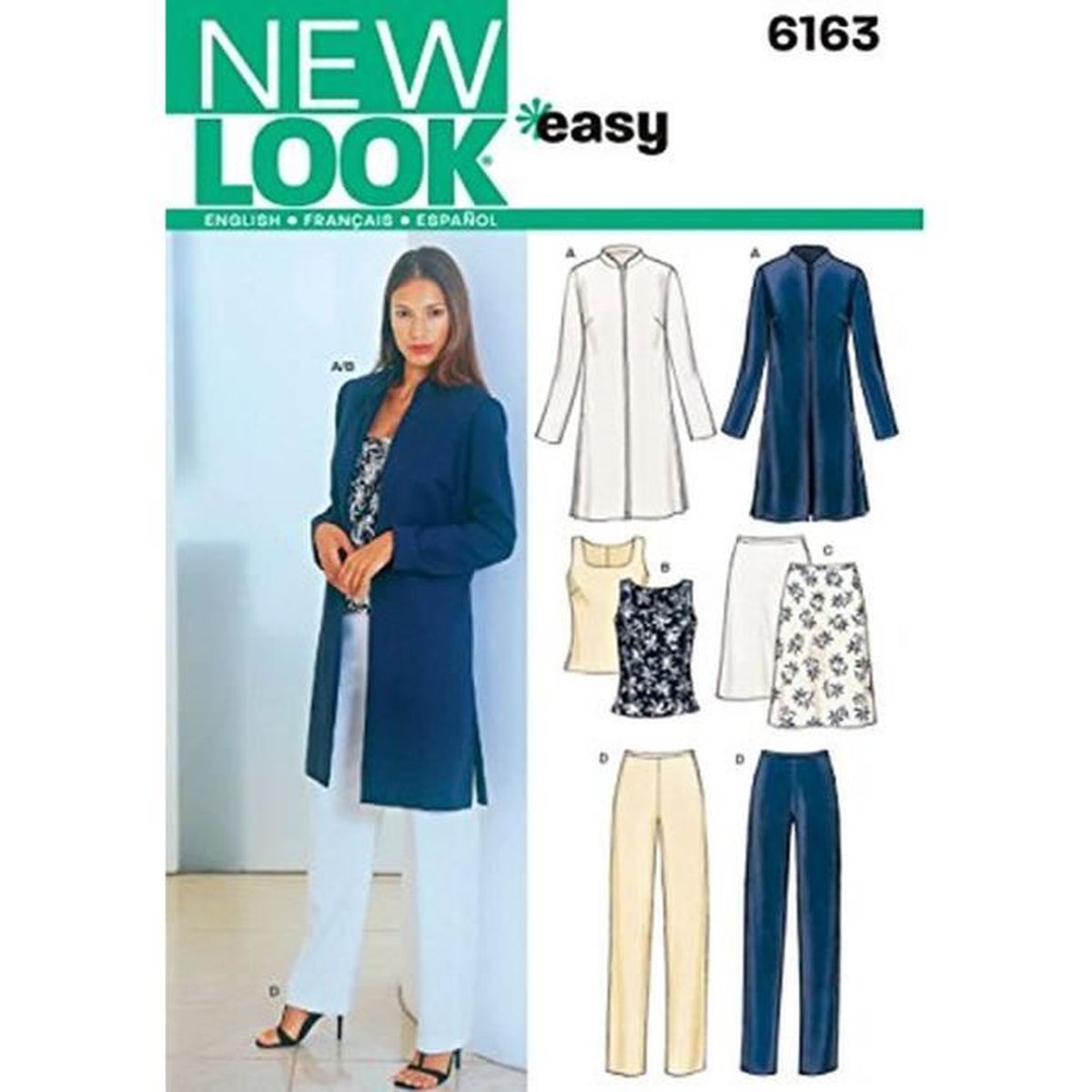 patron couture new look 6163