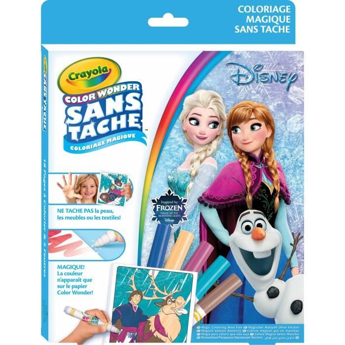 LA REINE DES NEIGES Kit Color Wonder