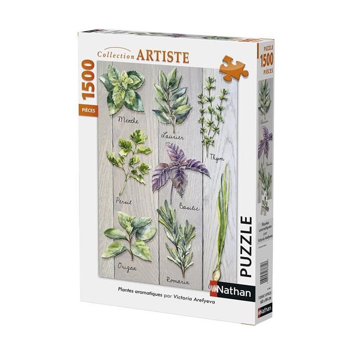 Puzzle Plantes Aromatiques 1500 pcs