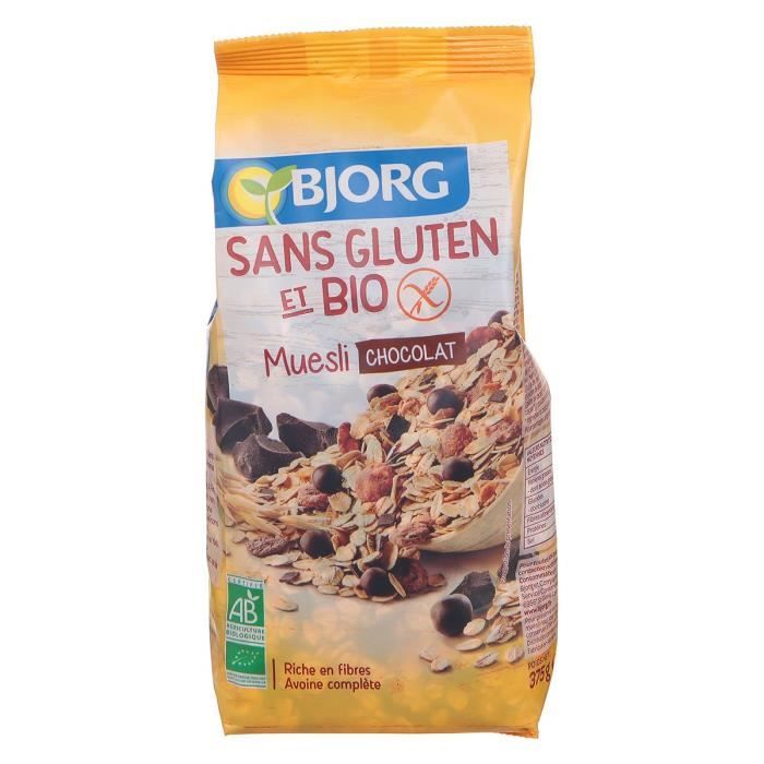 Muesli au chocolat - Sans gluten - 375g